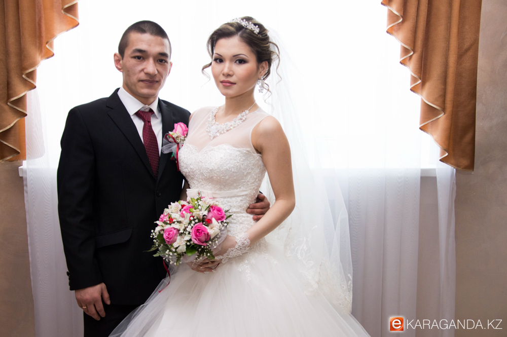 Свадьба Игоря и Асель Таласовых в Караганде 21 февраля 2015 года